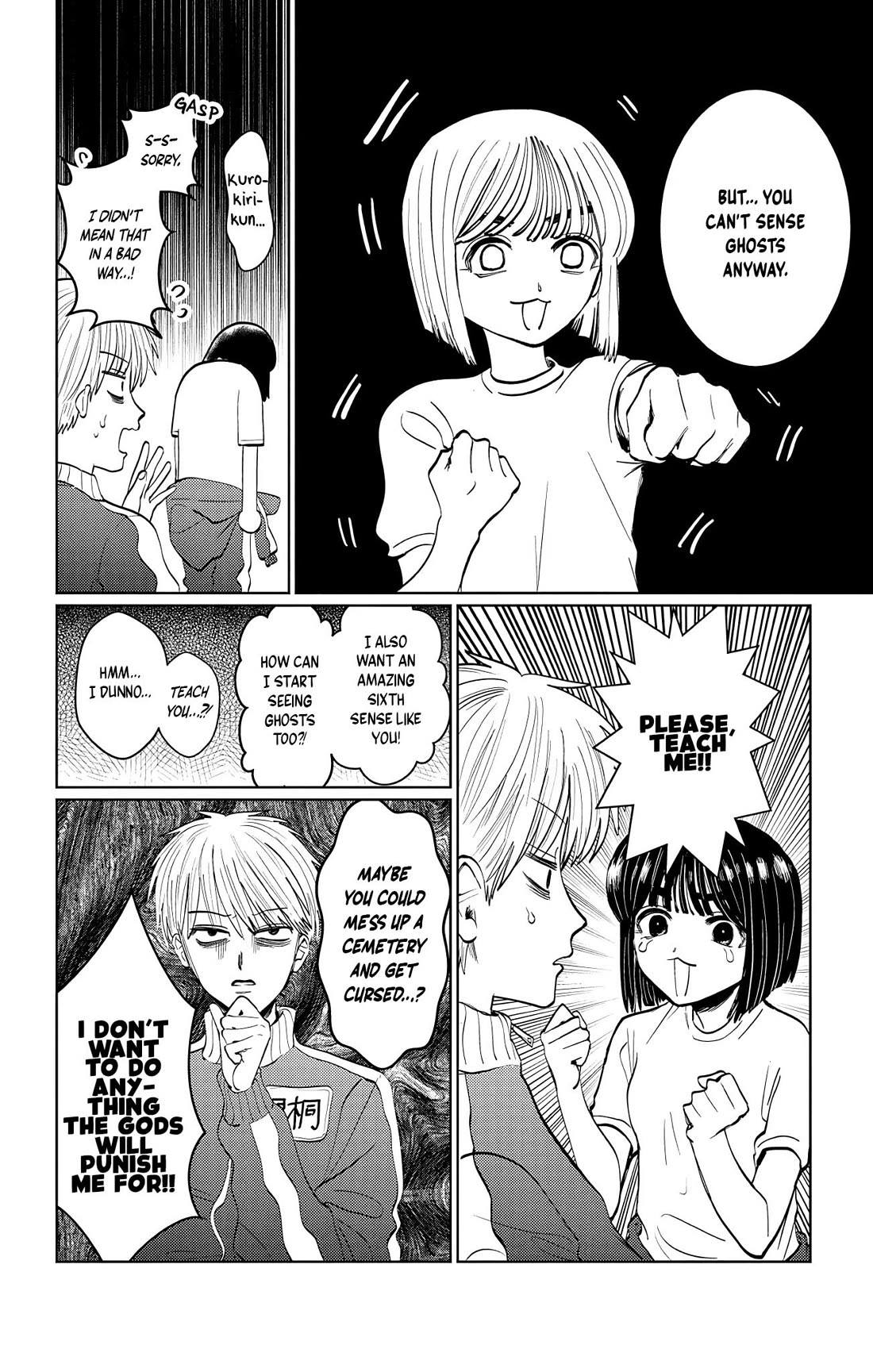 The Ghost Doesn't Show Up. Chapter 3 page 4 - Chapter 3: Close Call, Almost Dispelled