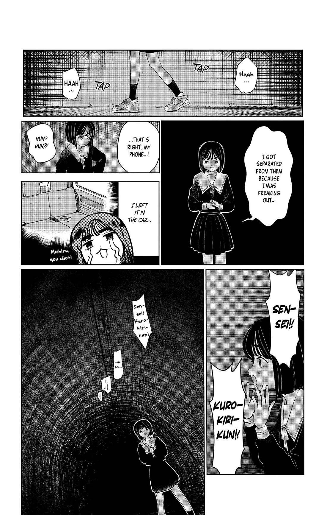The Ghost Doesn't Show Up. Chapter 4 page 8 - Chapter 4: Midnight Club Activities