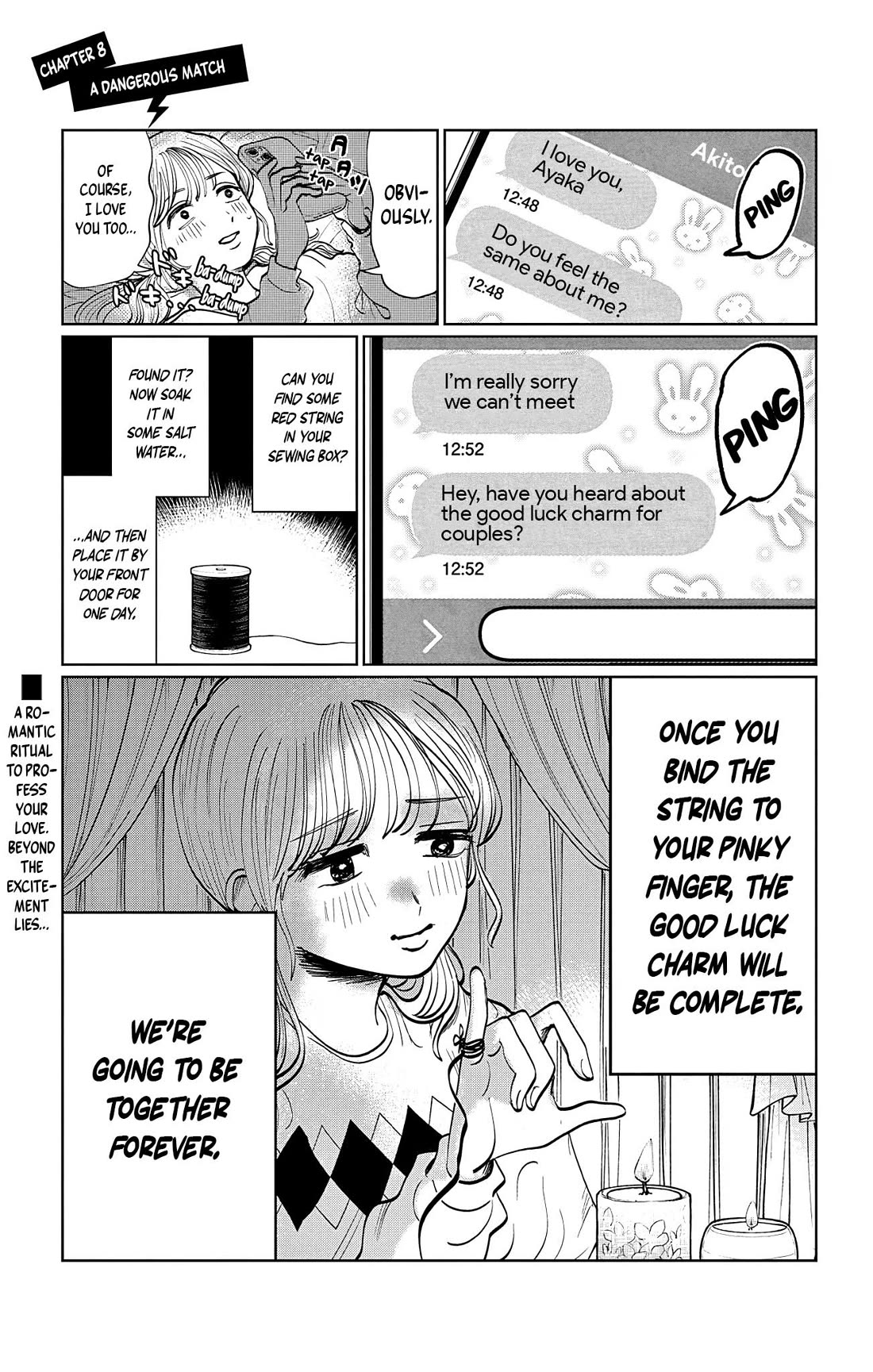The Ghost Doesn't Show Up. Chapter 8 page 4 - Chapter 8: A Dangerous Match