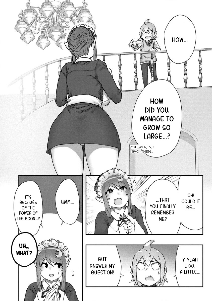 The Giant Maid Puts You in Your Place ♥ Chapter 1 page 19 - Chapter 1: I Won't Lose to this Humongous Maid!