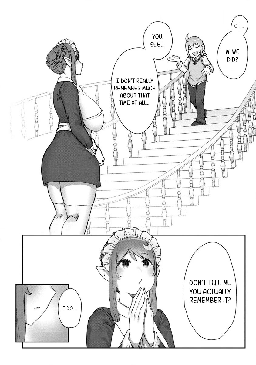 The Giant Maid Puts You in Your Place ♥ Chapter 1 page 21 - Chapter 1: I Won't Lose to this Humongous Maid!
