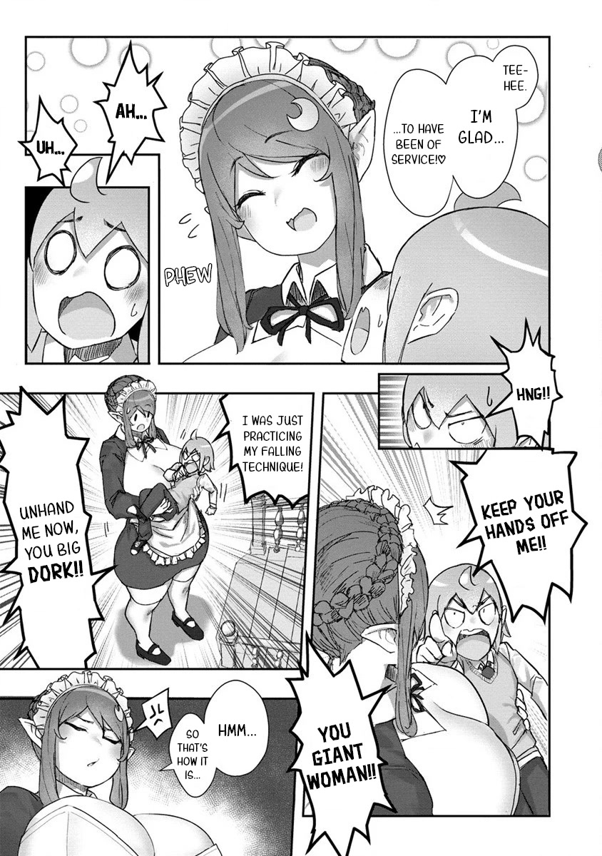 The Giant Maid Puts You in Your Place ♥ Chapter 1 page 24 - Chapter 1: I Won't Lose to this Humongous Maid!