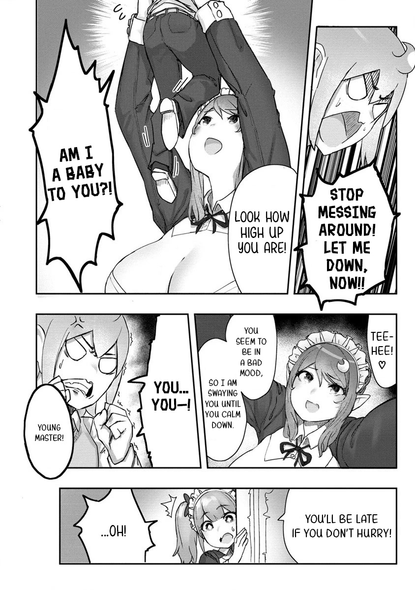 The Giant Maid Puts You in Your Place ♥ Chapter 1 page 26 - Chapter 1: I Won't Lose to this Humongous Maid!