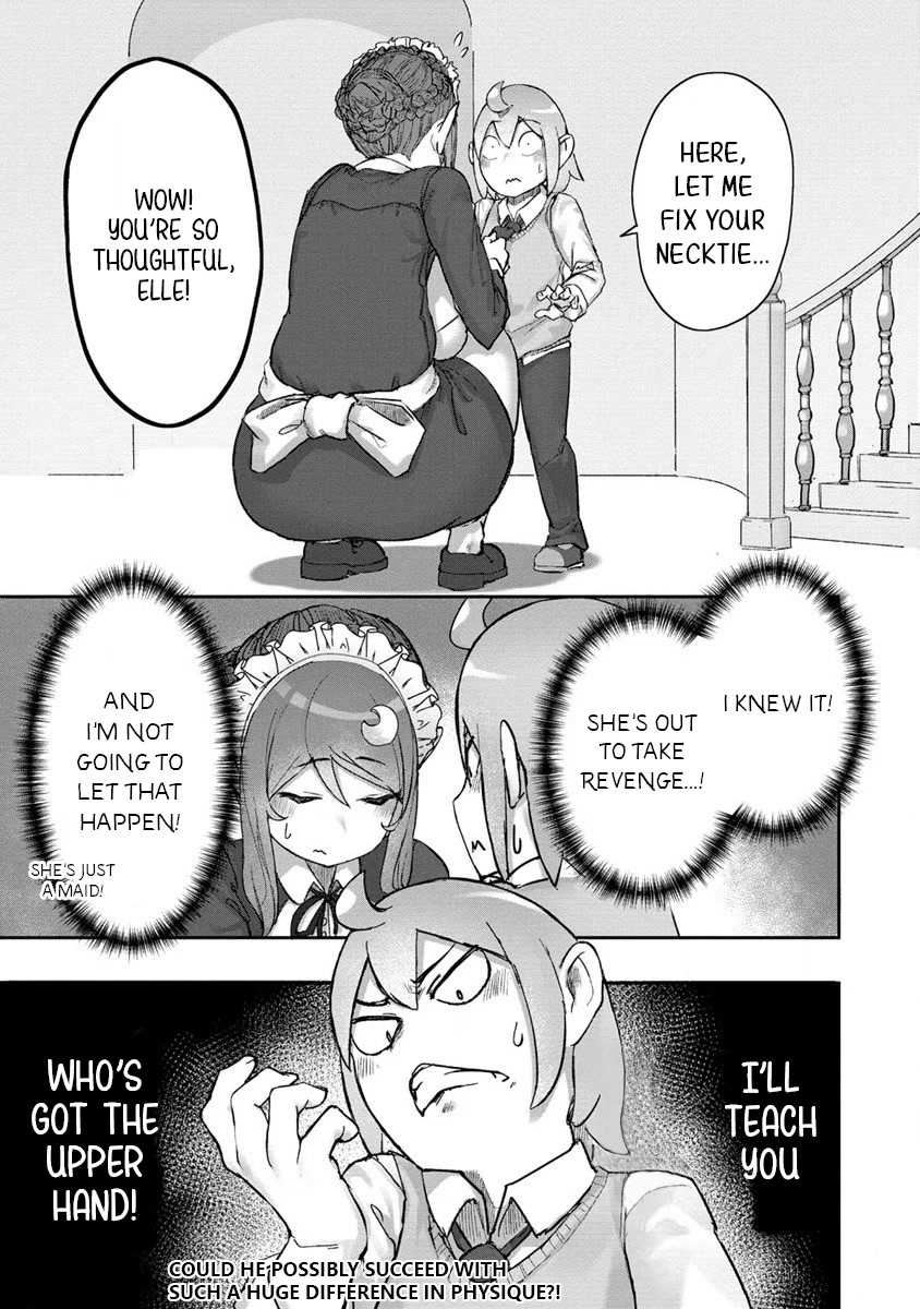 The Giant Maid Puts You in Your Place ♥ Chapter 1 page 27 - Chapter 1: I Won't Lose to this Humongous Maid!