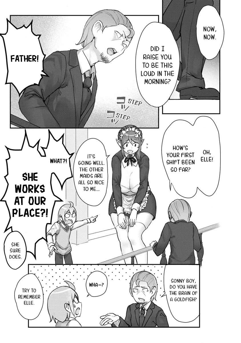The Giant Maid Puts You in Your Place ♥ Chapter 1 page 6 - Chapter 1: I Won't Lose to this Humongous Maid!