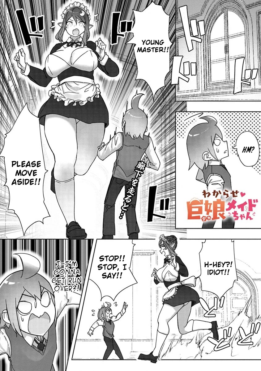 The Giant Maid Puts You in Your Place ♥ Chapter 11 page 1 - Chapter 11: Giant Maid and Spanking!