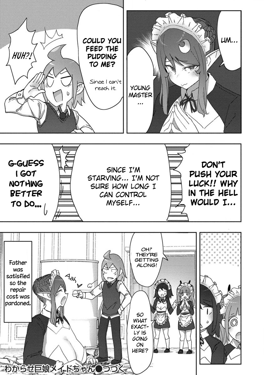 The Giant Maid Puts You in Your Place ♥ Chapter 12 page 18 - Chapter 12: Giant Maid and the Pudding Grudge!