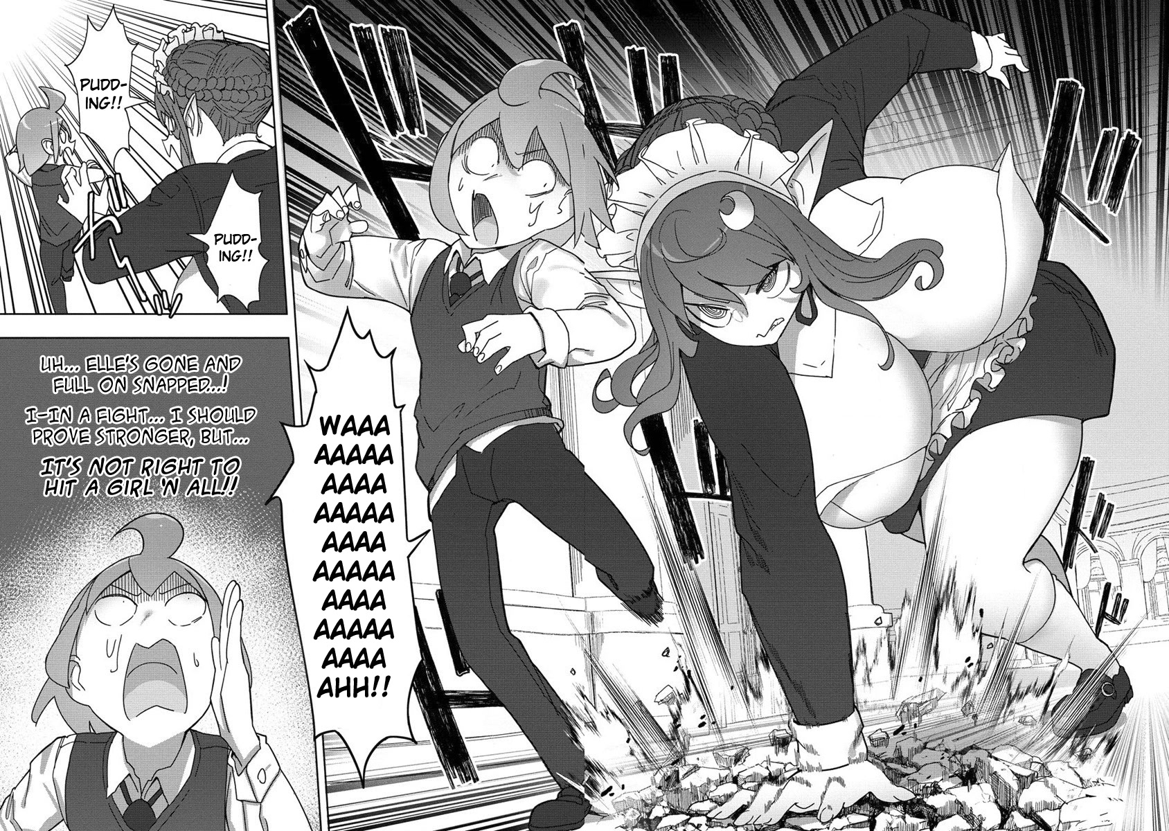The Giant Maid Puts You in Your Place ♥ Chapter 12 page 6 - Chapter 12: Giant Maid and the Pudding Grudge!