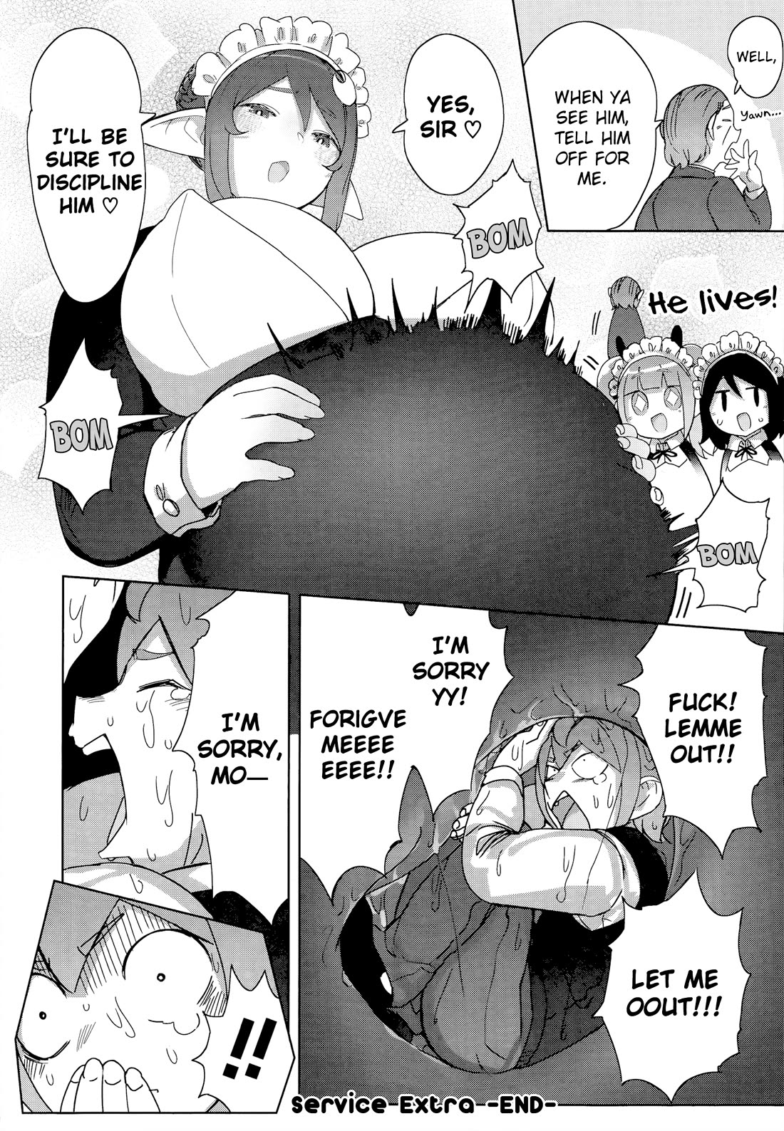 The Giant Maid Puts You in Your Place ♥ Chapter 22.5 page 11 - Chapter 22.5