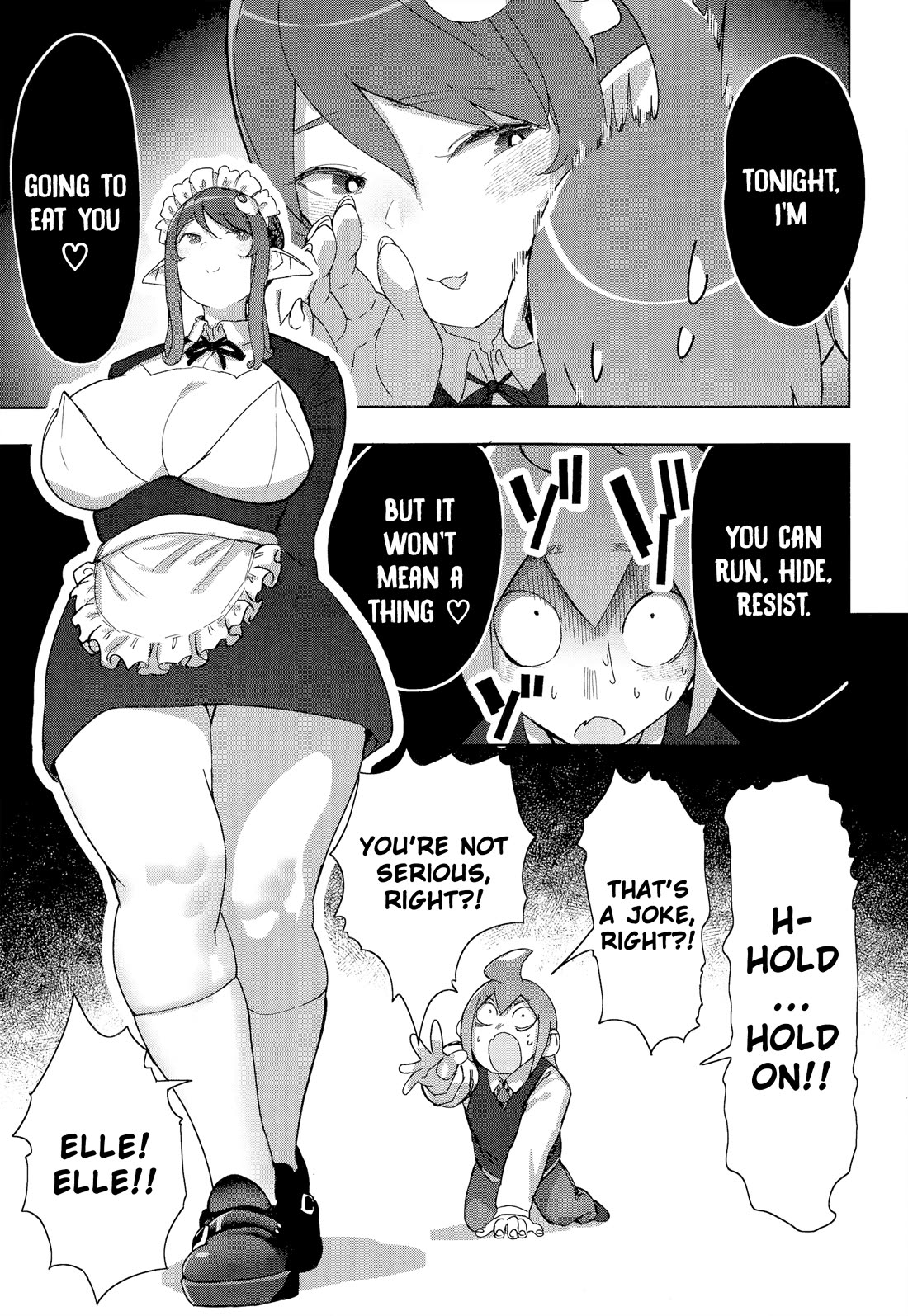 The Giant Maid Puts You in Your Place ♥ Chapter 22.5 page 6 - Chapter 22.5