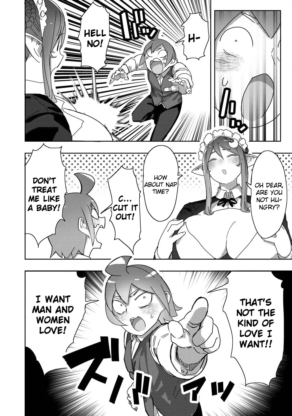 The Giant Maid Puts You in Your Place ♥ Chapter 22 page 24 - Chapter 22: Giant Maid and the Endless Battle! [END]