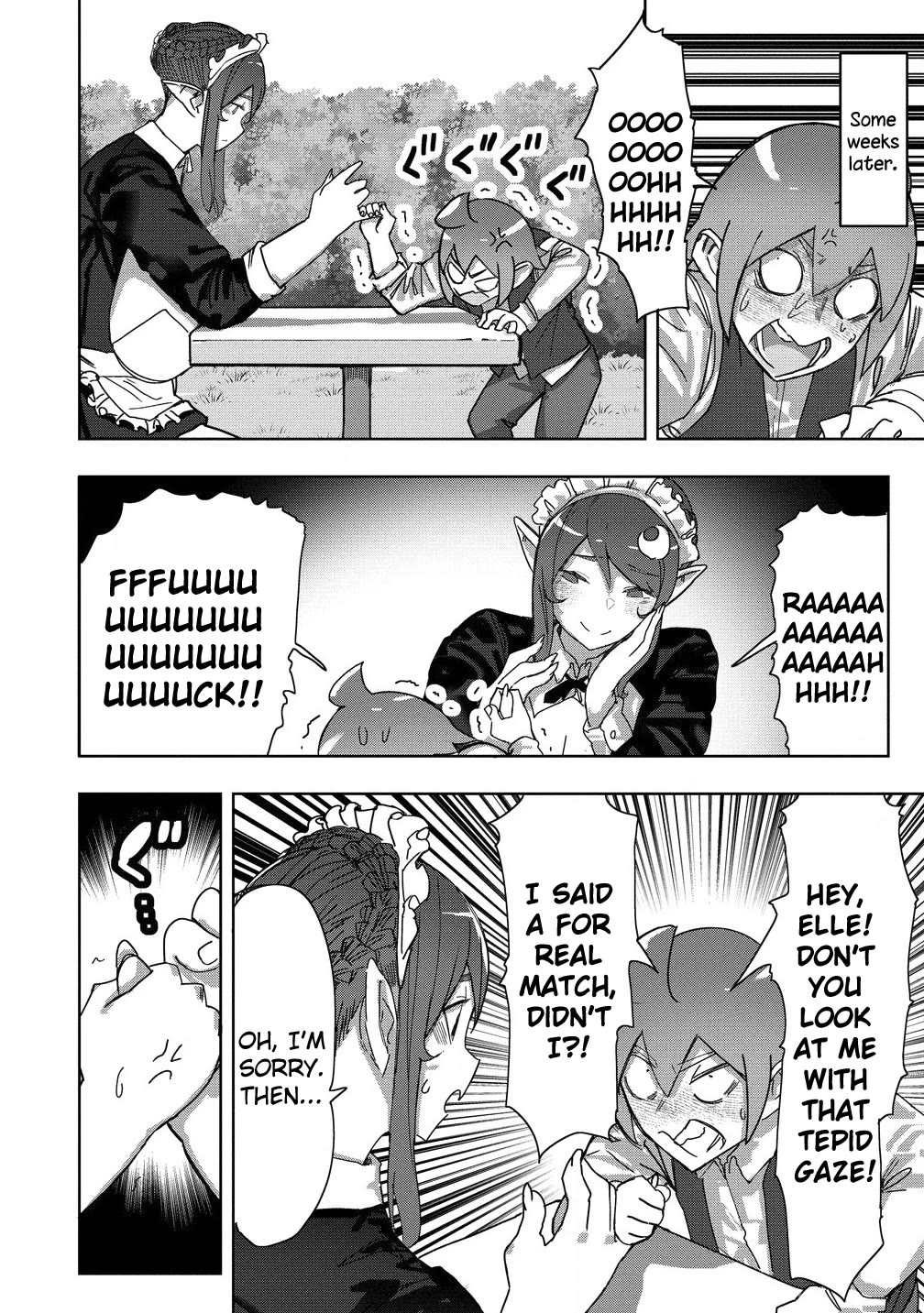 The Giant Maid Puts You in Your Place ♥ Chapter 22 page 28 - Chapter 22: Giant Maid and the Endless Battle! [END]