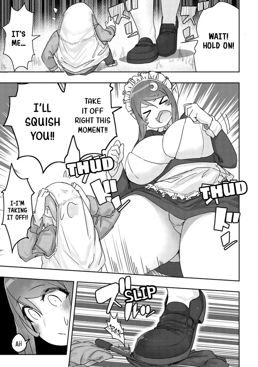 The Giant Maid Puts You in Your Place ♥ Chapter 3 page 9 - Chapter 3: The Giant Maid and the Underwear Thief!!