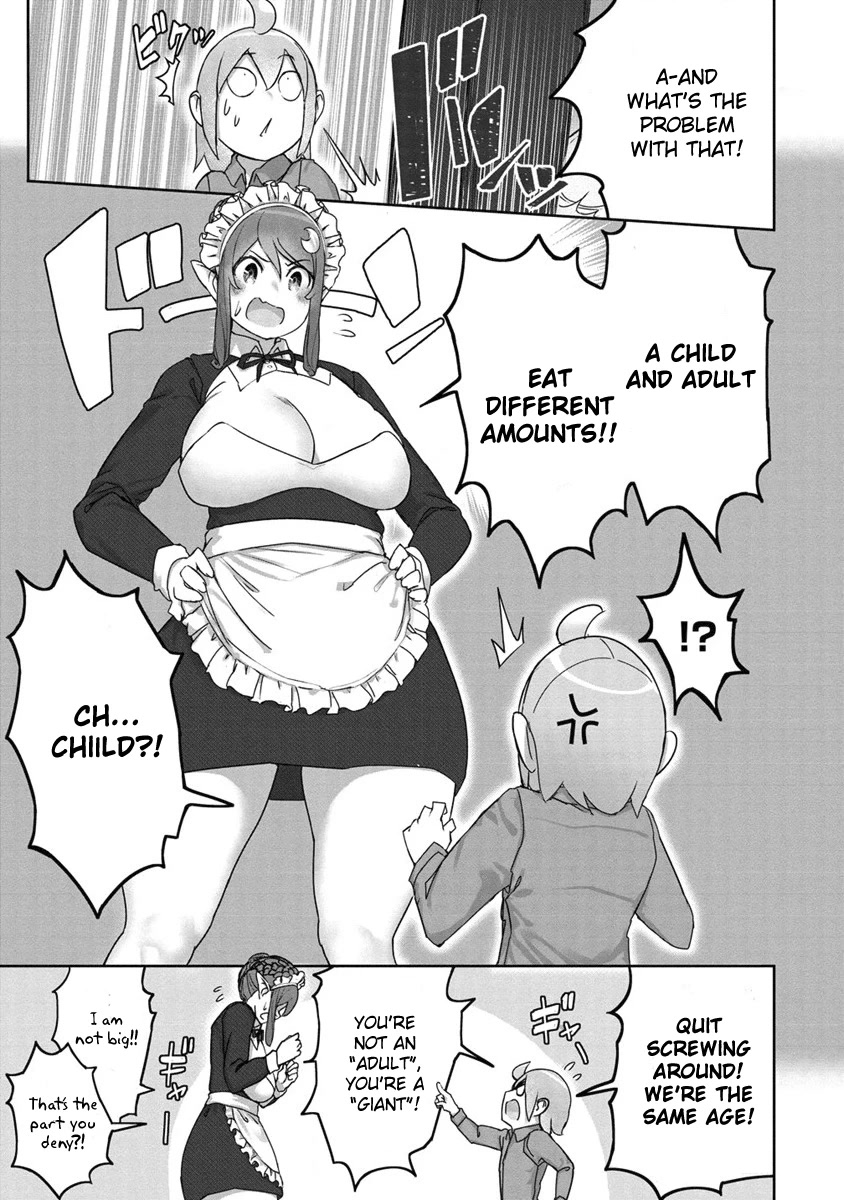 The Giant Maid Puts You in Your Place ♥ Chapter 5 page 10 - Chapter 5: Giant Maid Bakes a Cake!