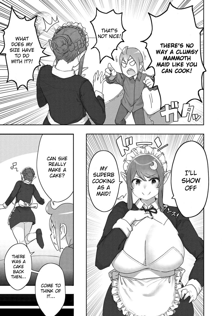 The Giant Maid Puts You in Your Place ♥ Chapter 5 page 3 - Chapter 5: Giant Maid Bakes a Cake!