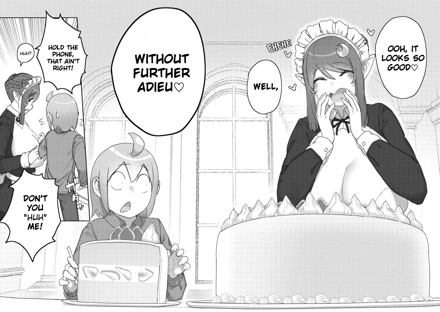 The Giant Maid Puts You in Your Place ♥ Chapter 5 page 8 - Chapter 5: Giant Maid Bakes a Cake!