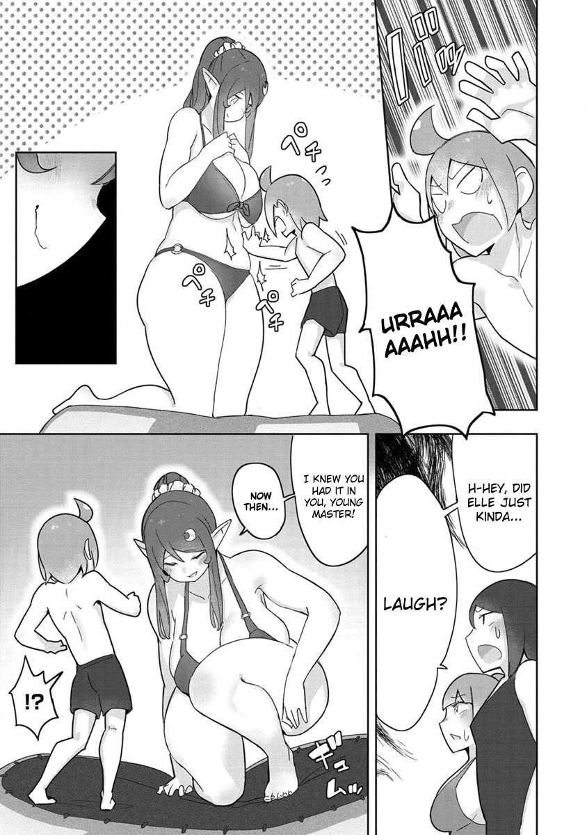 The Giant Maid Puts You in Your Place ♥ Chapter 8 page 13 - Chapter 8: Giant Maid and Water Sumo
