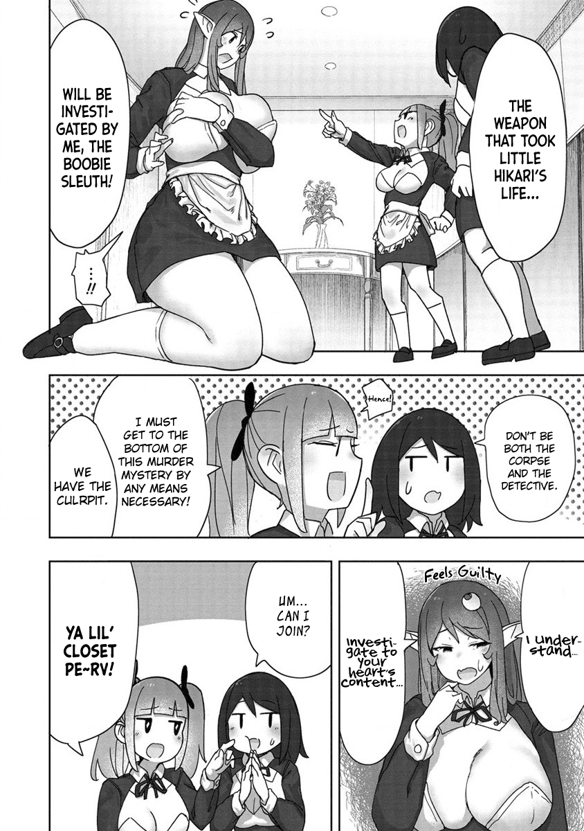 The Giant Maid Puts You in Your Place ♥ Chapter 9.1 page 4 - Chapter 9.1: Giant Maid VS the Boobie Sleuth