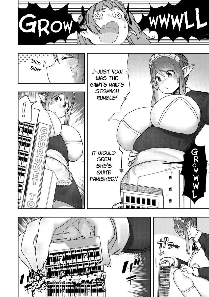 The Giant Maid Puts You in Your Place ♥ Chapter 9 page 5 - Chapter 9: Attack of the Giant Maid!