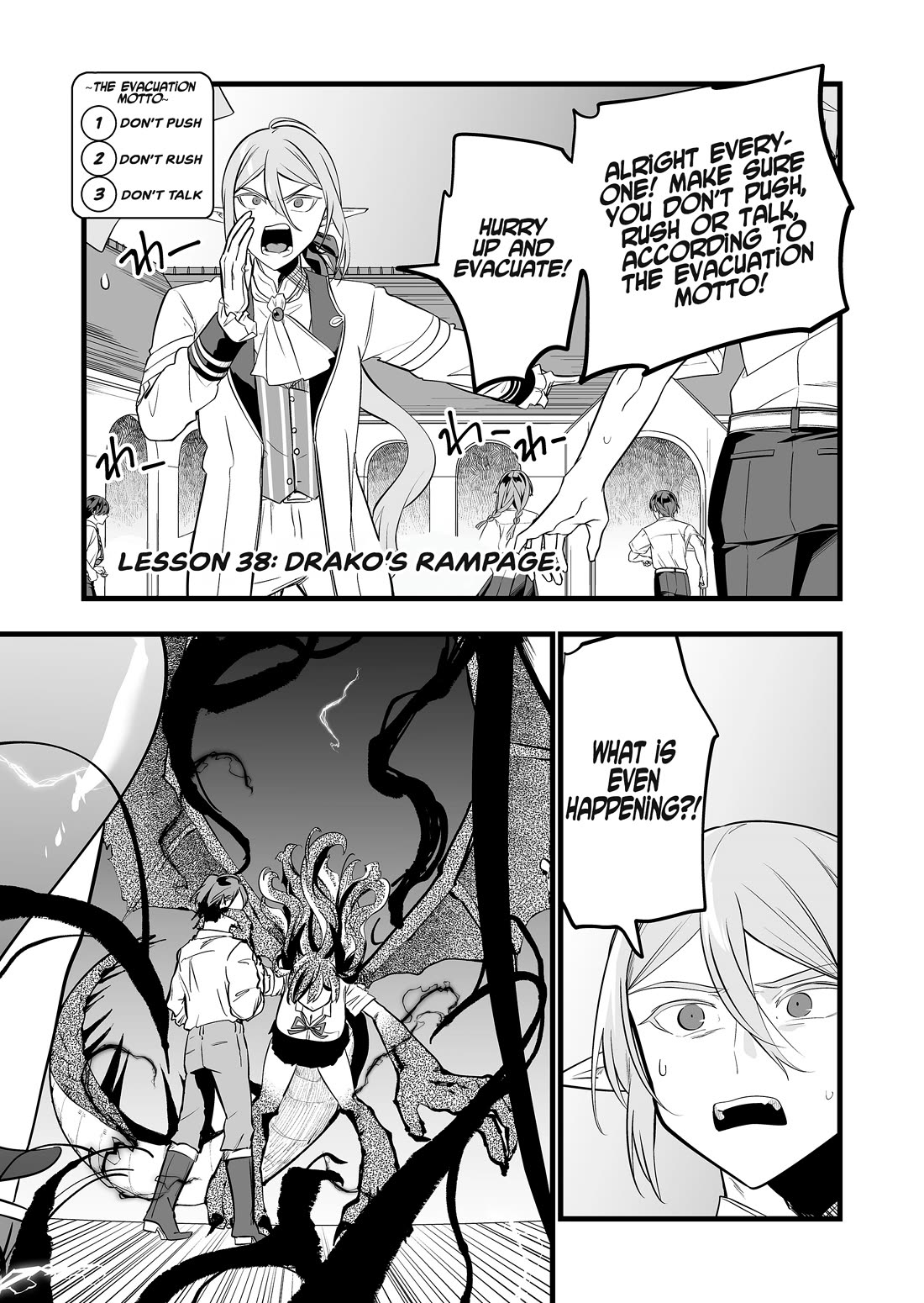 The Girl Monster I Saved Chapter 38 page 1 - Chapter 38