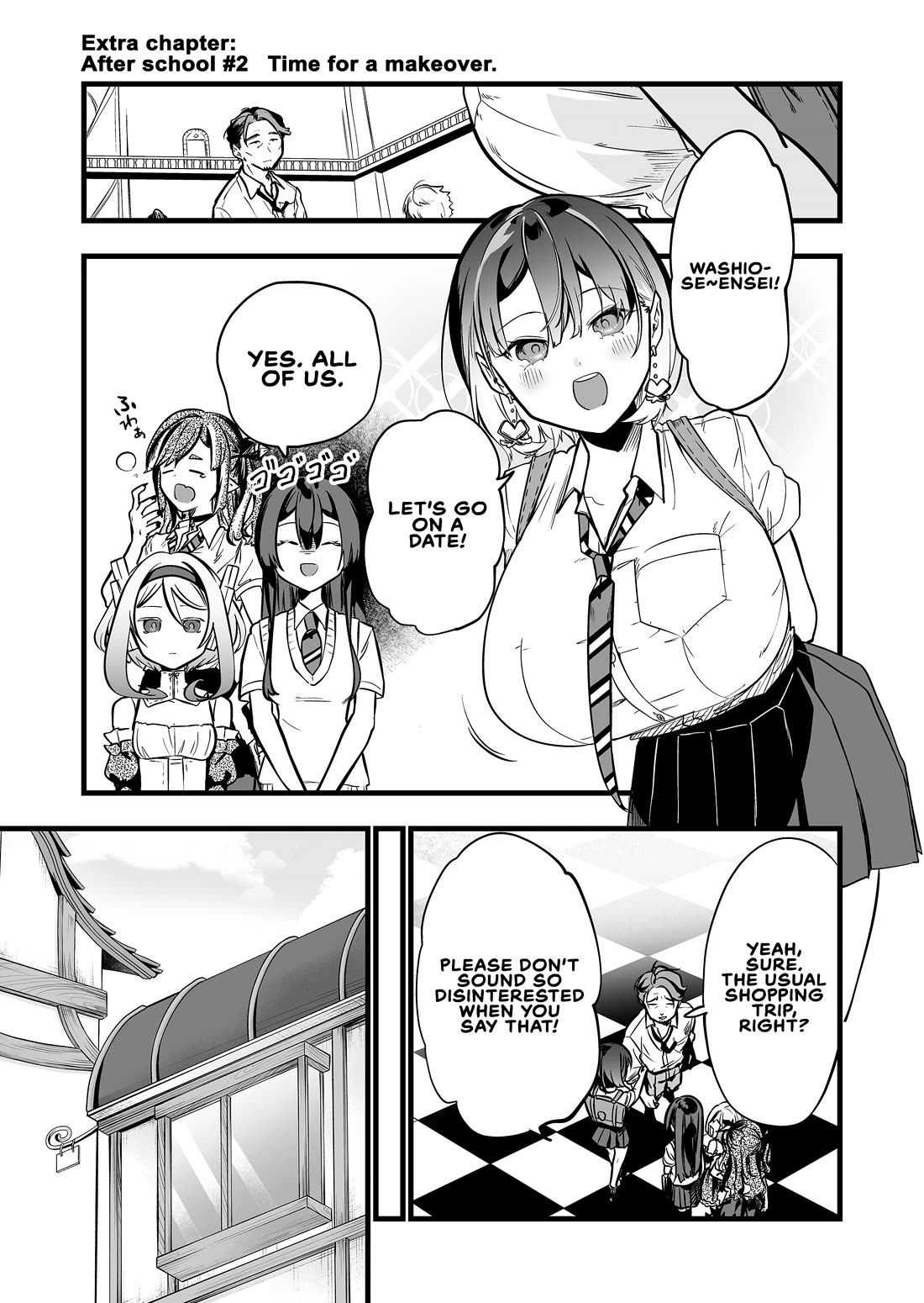 The Girl Monster I Saved Chapter 55.5 page 1 - Chapter 55.5