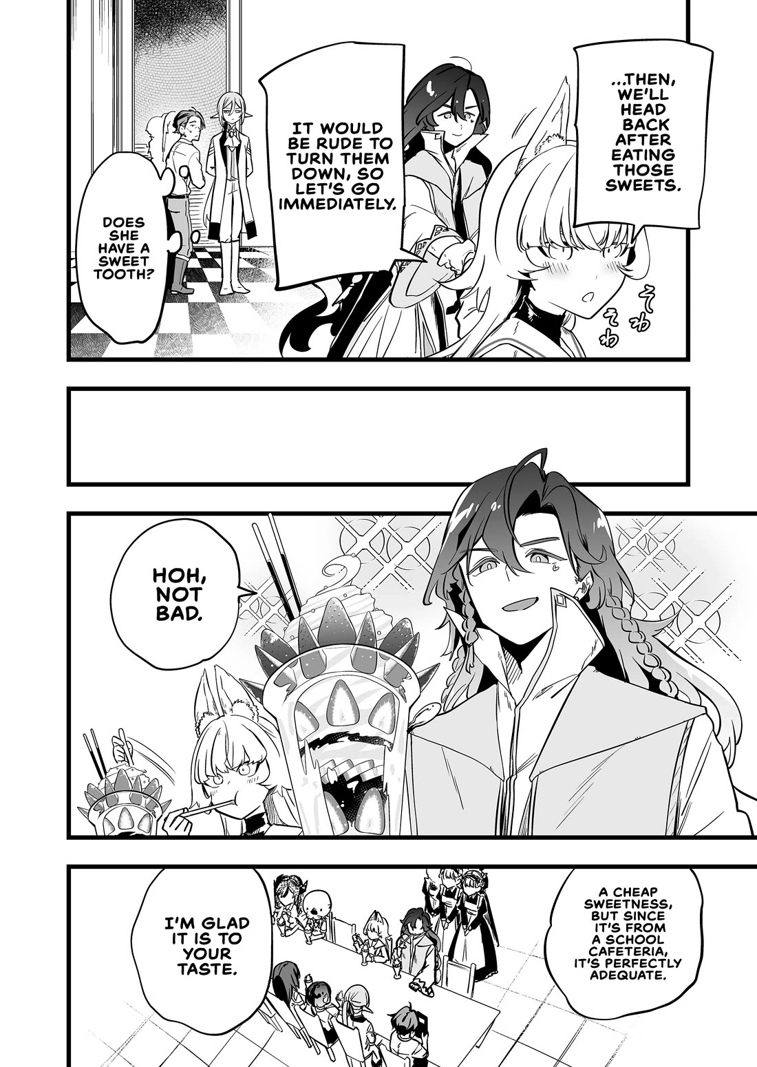 The Girl Monster I Saved Chapter 58 page 8 - Chapter 58