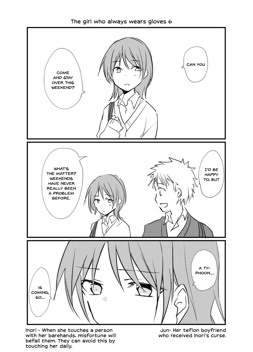 The Girl Who Always Wears Gloves Chapter 6 page 1 - Chapter 6
