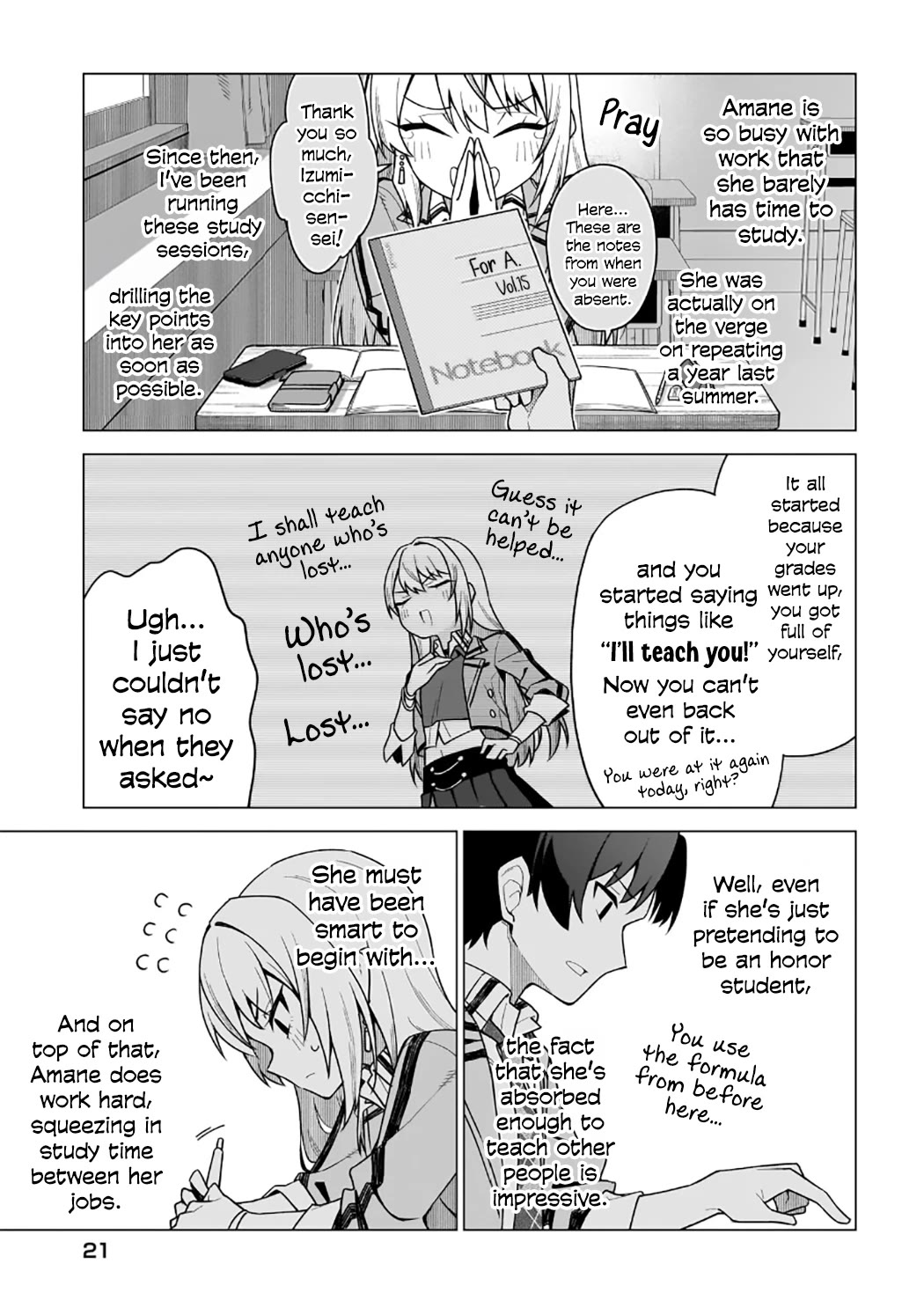 The Girl Who Can Properly Say "I Love You" is Unstoppable Chapter 1 page 12 - Chapter 1: Seriously, I Have No Idea Who's Going to Win