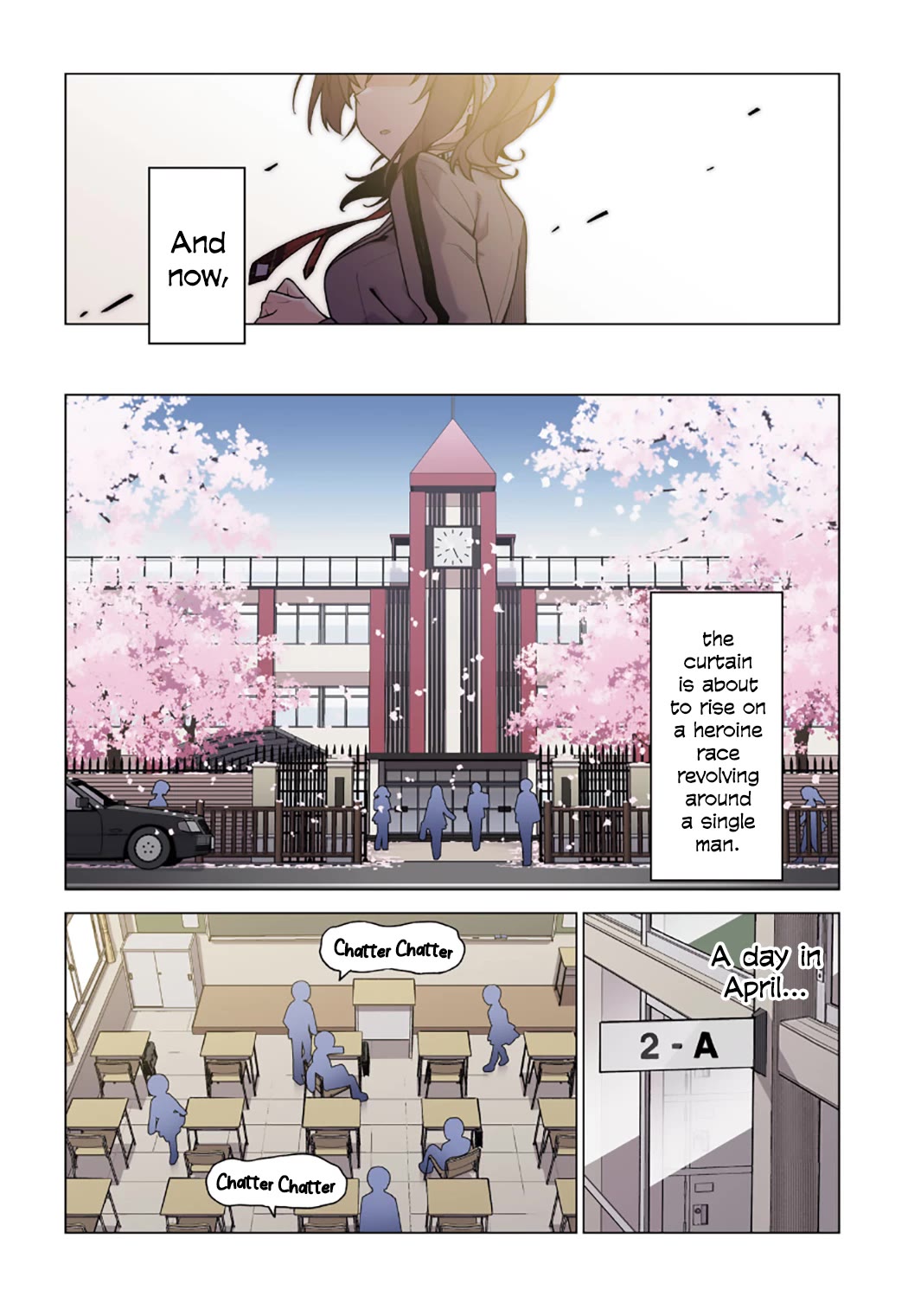 The Girl Who Can Properly Say "I Love You" is Unstoppable Chapter 1 page 3 - Chapter 1: Seriously, I Have No Idea Who's Going to Win