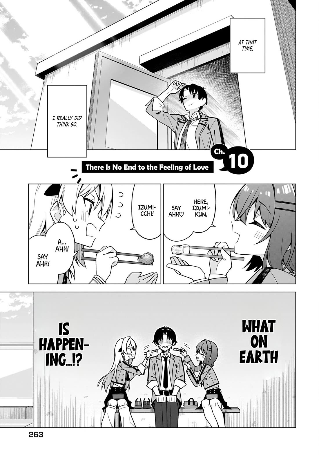 The Girl Who Can Properly Say "I Love You" is Unstoppable Chapter 10 page 3 - Chapter 10: There Is No End to the Feeling of Love