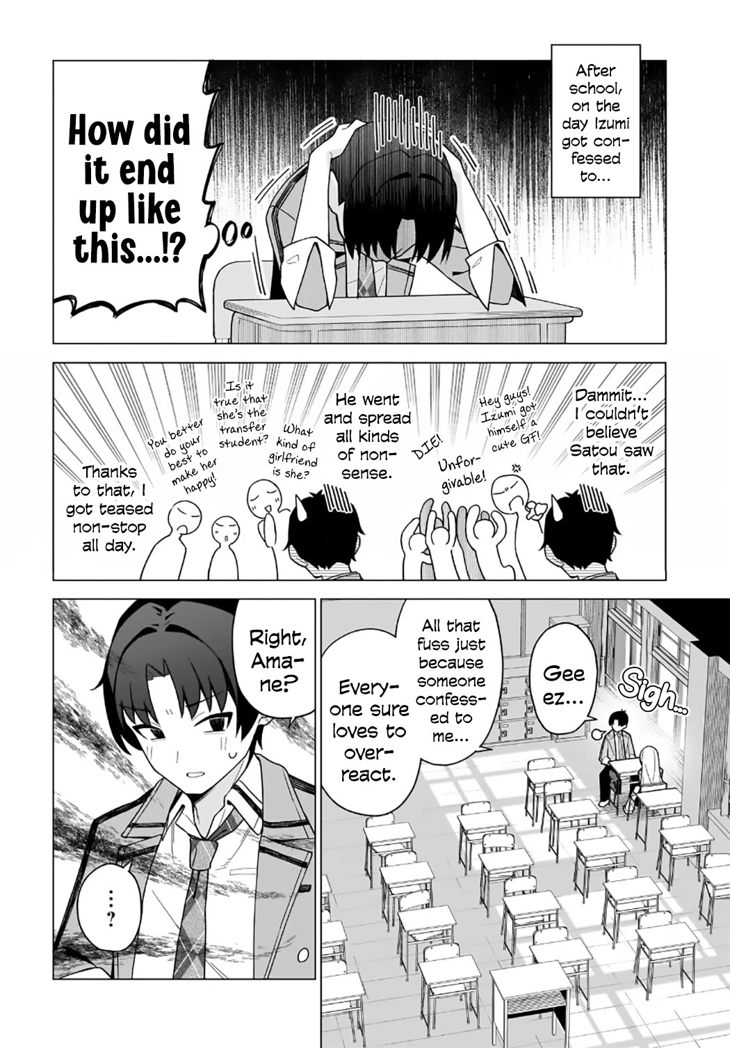 The Girl Who Can Properly Say "I Love You" is Unstoppable Chapter 2 page 10 - Chapter 2: Versus the School Idol