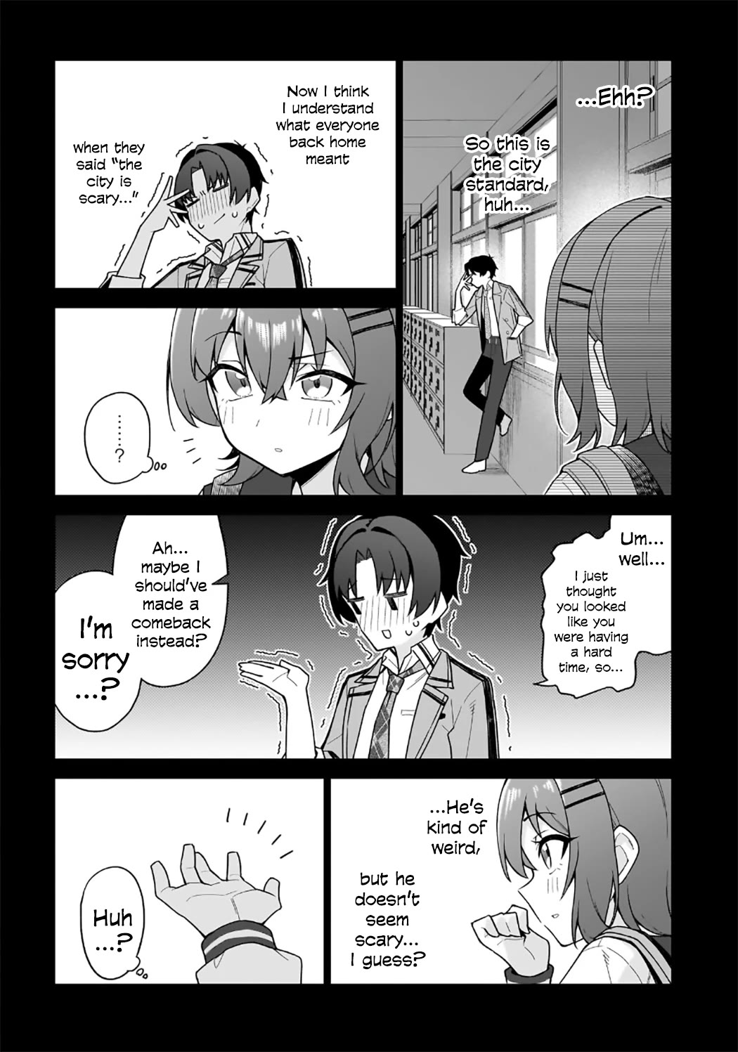 The Girl Who Can Properly Say "I Love You" is Unstoppable Chapter 2 page 4 - Chapter 2: Versus the School Idol