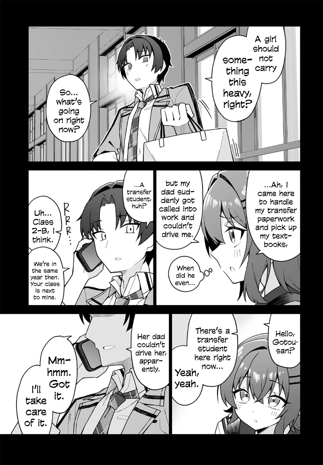 The Girl Who Can Properly Say "I Love You" is Unstoppable Chapter 2 page 5 - Chapter 2: Versus the School Idol