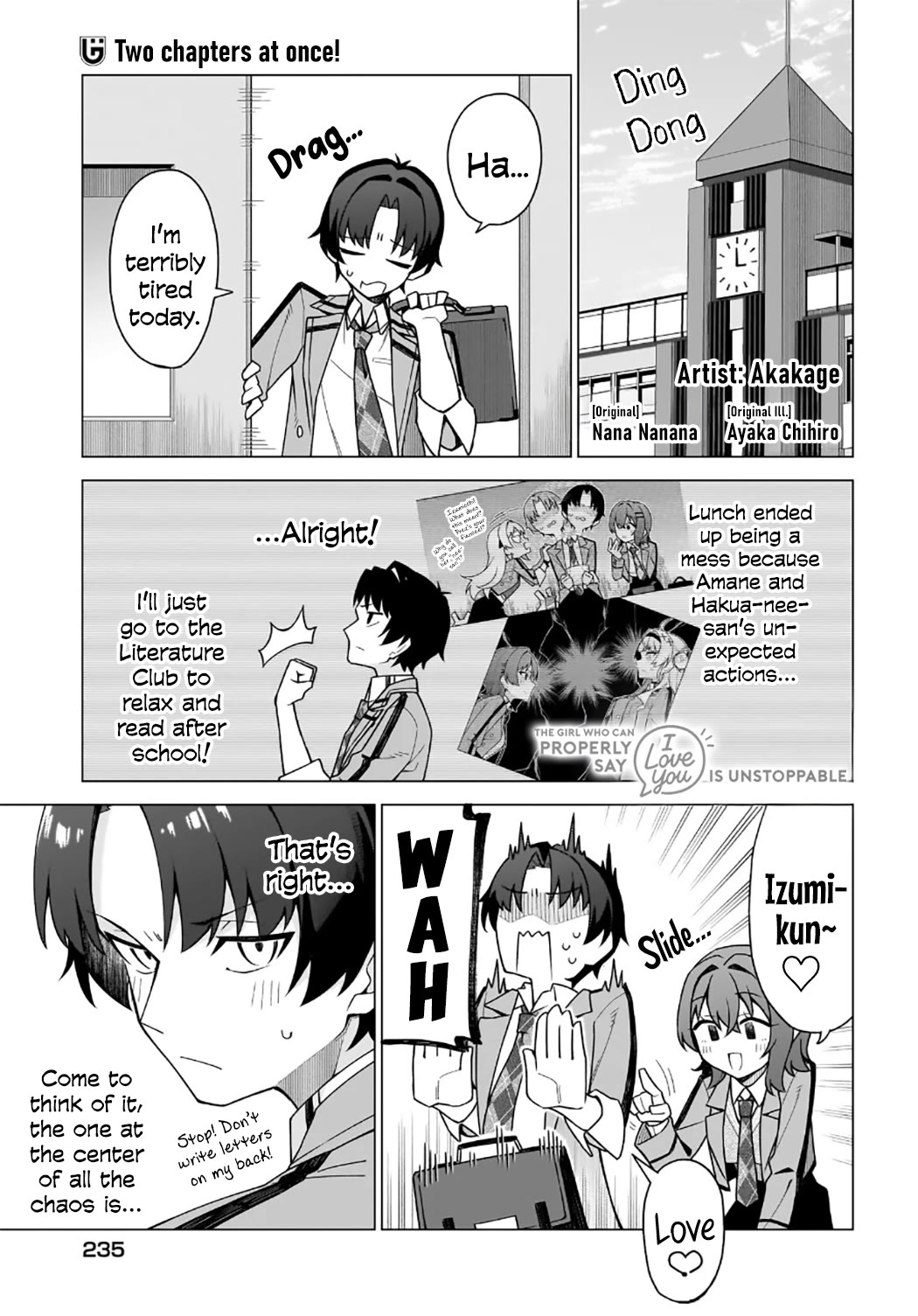 The Girl Who Can Properly Say "I Love You" is Unstoppable Chapter 4 page 1 - Chapter 4: Versus the Girl Called a Devil