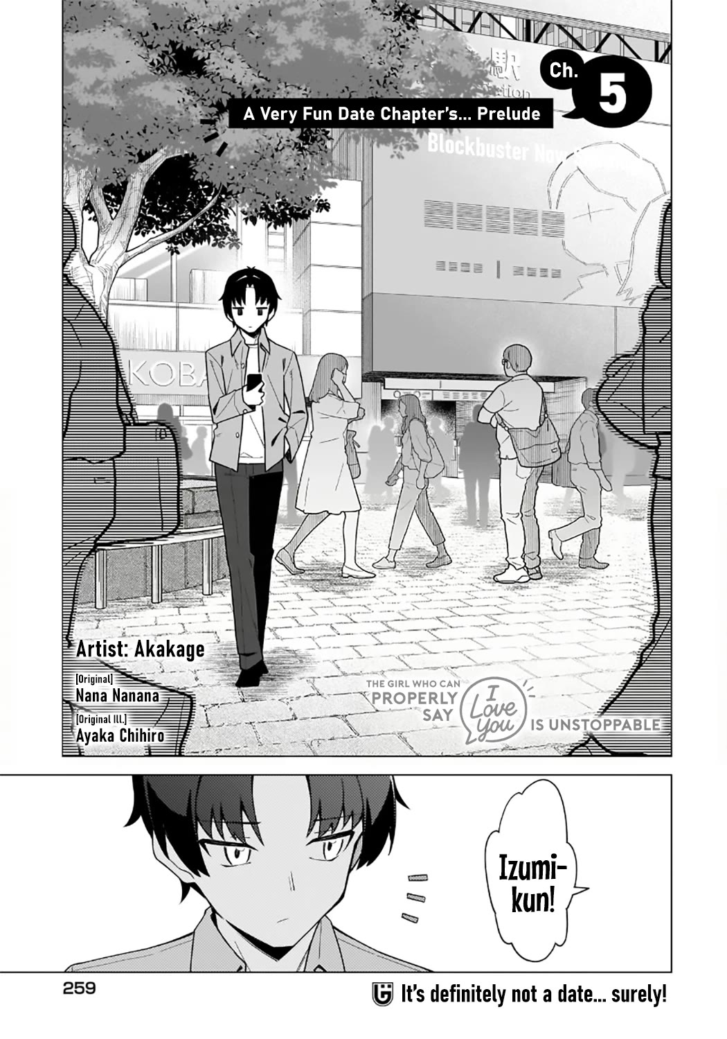 The Girl Who Can Properly Say "I Love You" is Unstoppable Chapter 5 page 1 - Chapter 5: A Very Fun Date Chapter's... Prelude