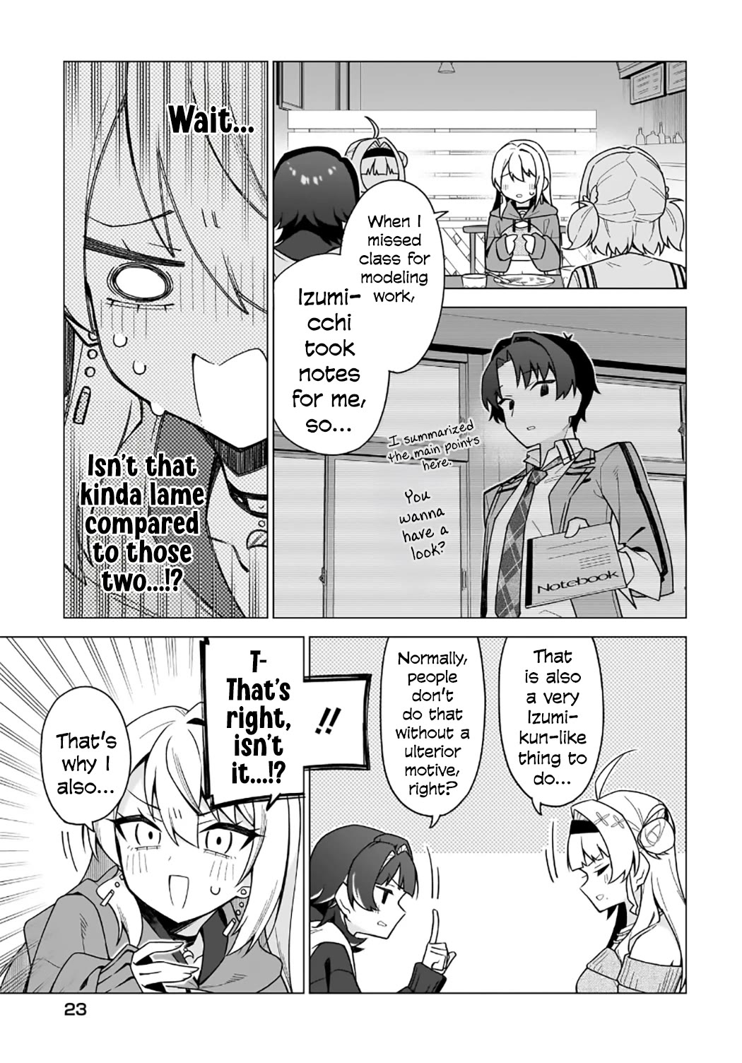 The Girl Who Can Properly Say "I Love You" is Unstoppable Chapter 6 page 20 - Chapter 6: A Very Fun Date Chapter (Part 1)