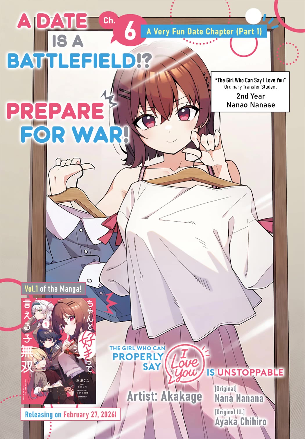 The Girl Who Can Properly Say "I Love You" is Unstoppable Chapter 6 page 3 - Chapter 6: A Very Fun Date Chapter (Part 1)