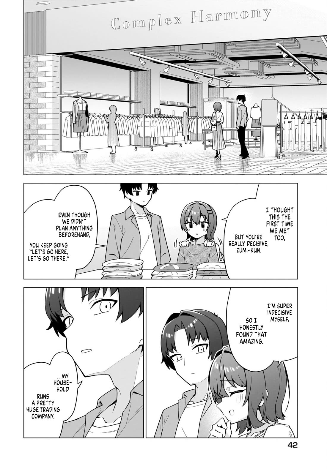 The Girl Who Can Properly Say "I Love You" is Unstoppable Chapter 7 page 6 - Chapter 7: A Very Fun Date Chapter (Part 2)