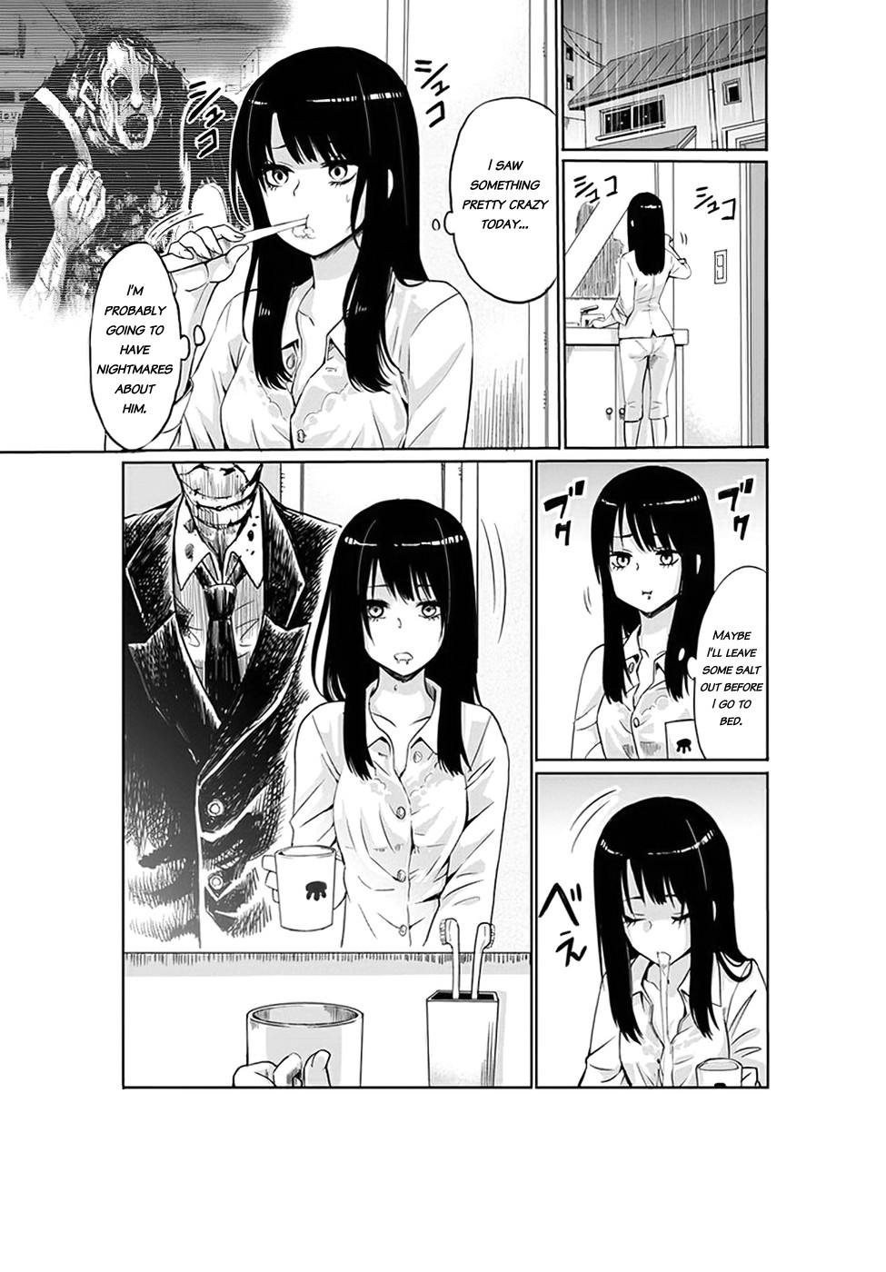 The Girl Who Can See Them Chapter 1 page 6 - Chapter 1