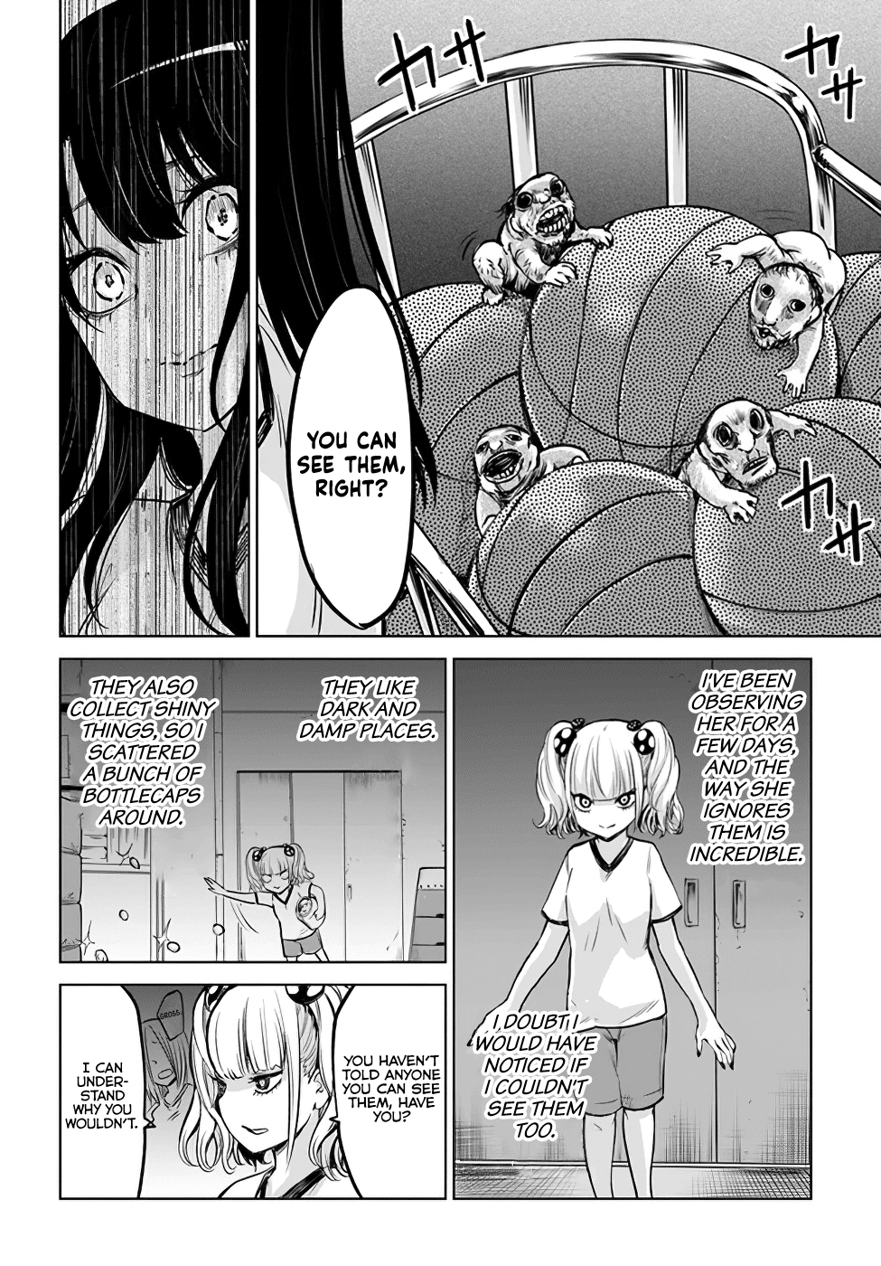 The Girl Who Can See Them Chapter 12 page 10 - Chapter 12