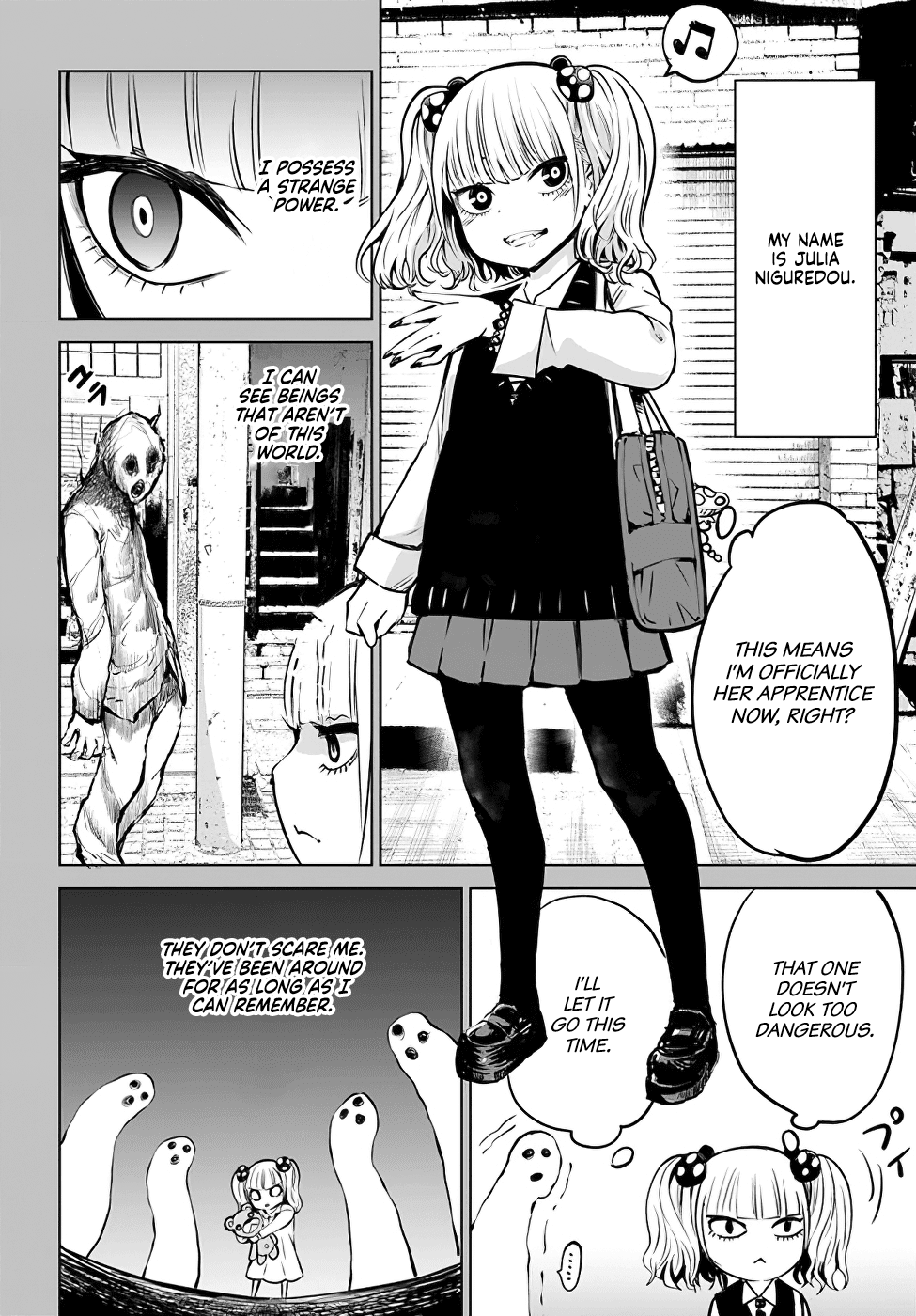 The Girl Who Can See Them Chapter 12 page 2 - Chapter 12