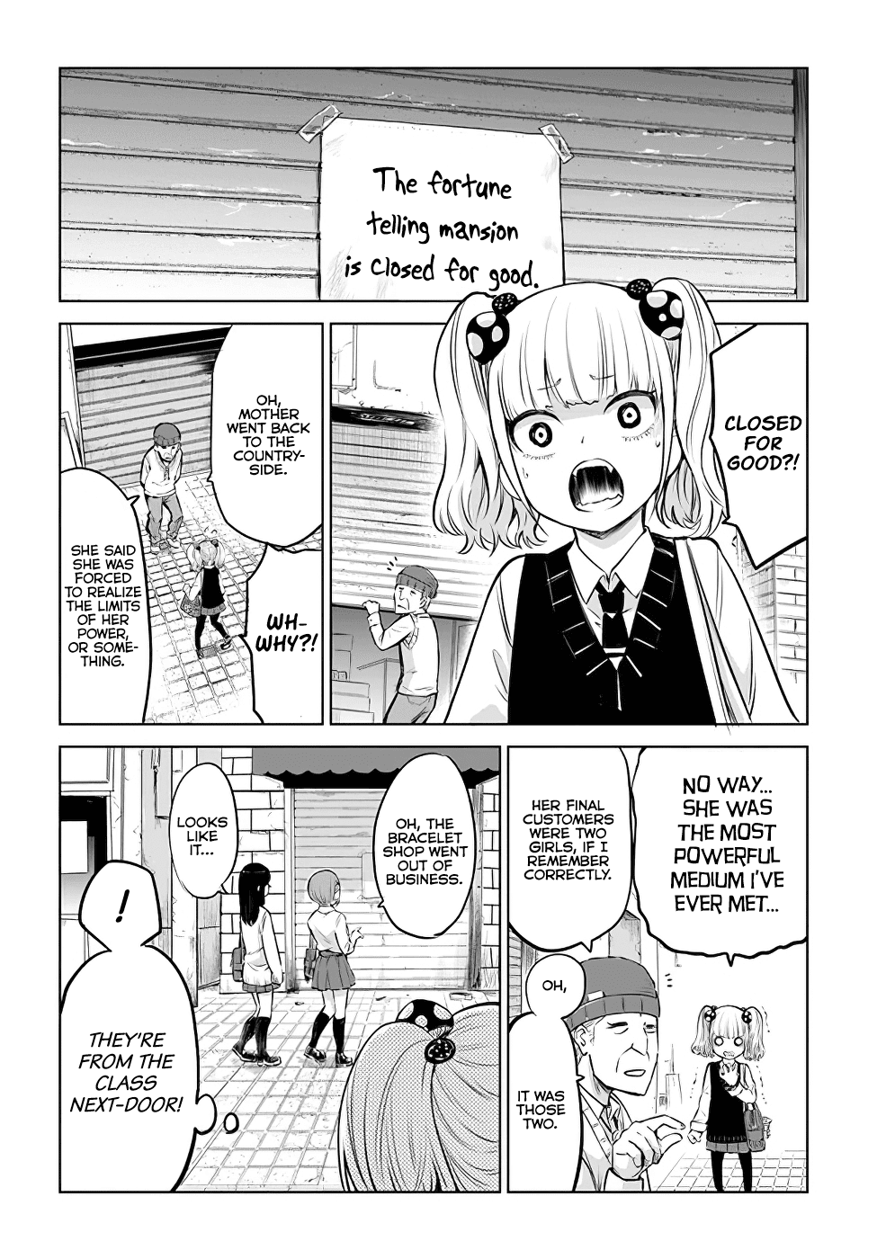 The Girl Who Can See Them Chapter 12 page 4 - Chapter 12