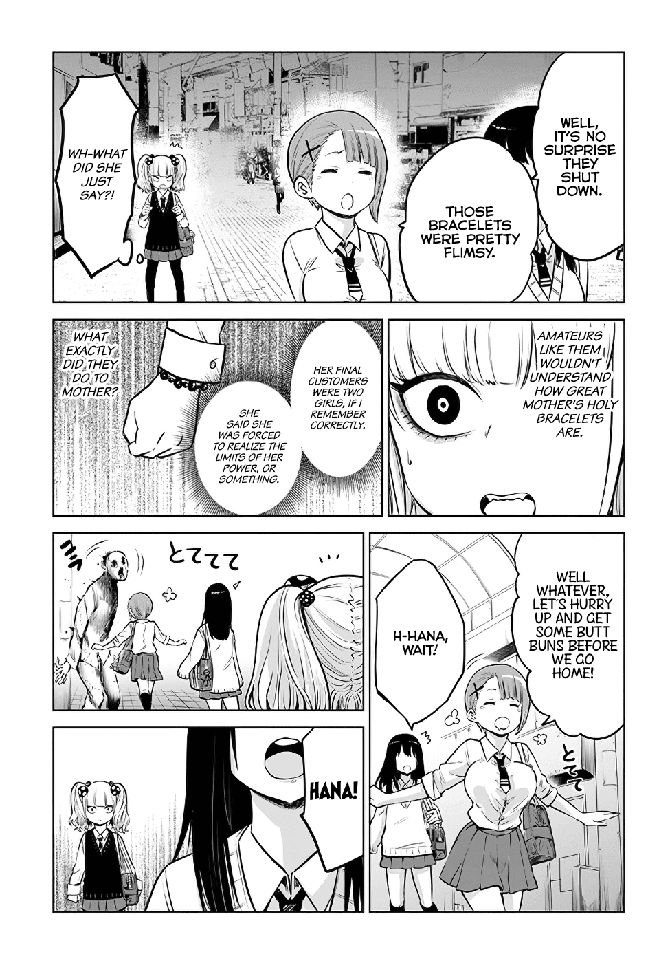The Girl Who Can See Them Chapter 12 page 5 - Chapter 12