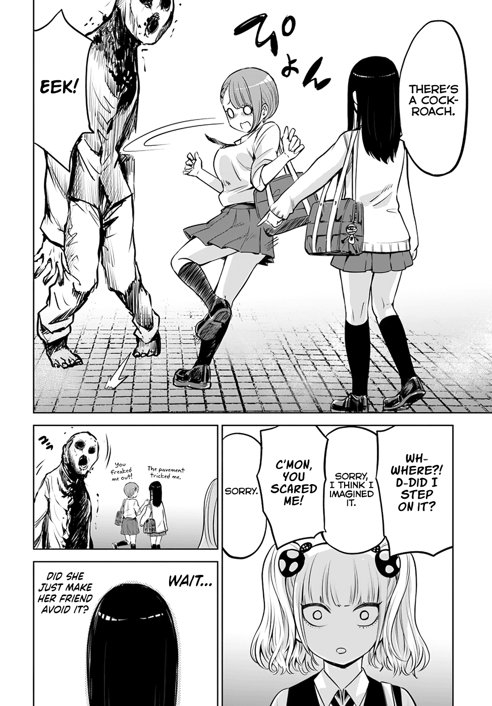 The Girl Who Can See Them Chapter 12 page 6 - Chapter 12