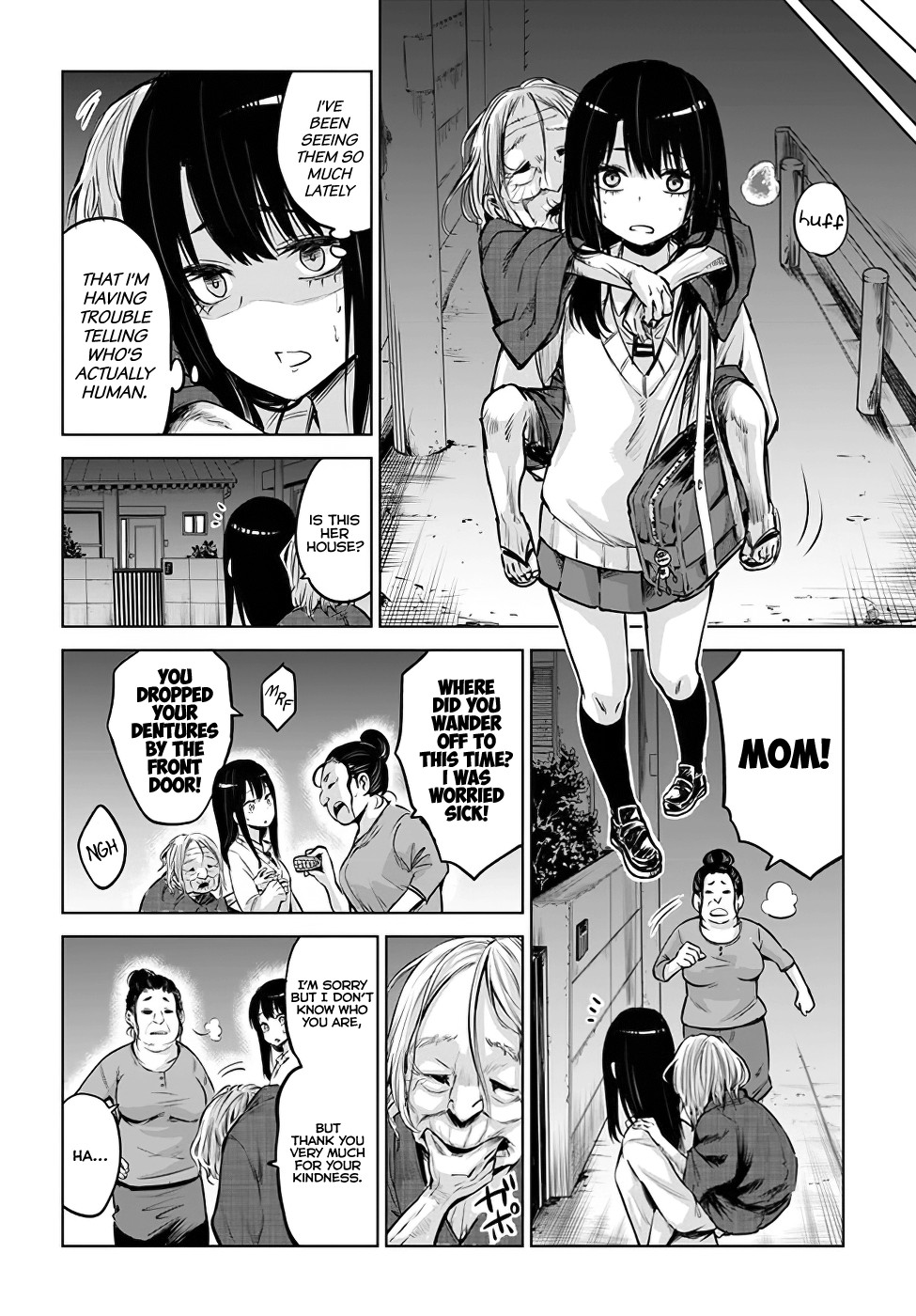 The Girl Who Can See Them Chapter 13 page 6 - Chapter 13