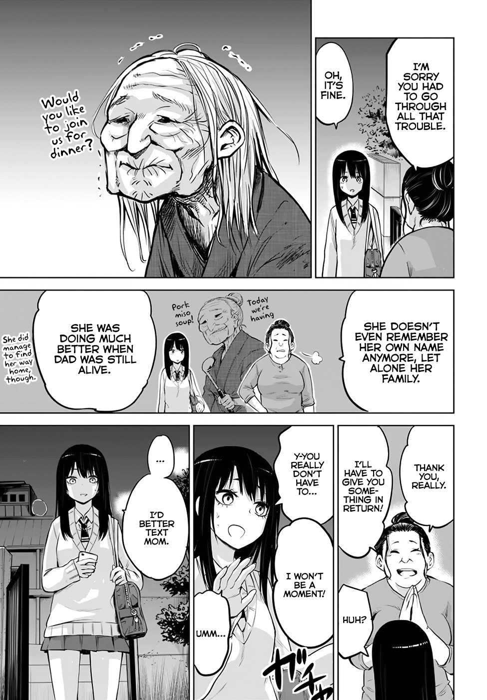 The Girl Who Can See Them Chapter 13 page 7 - Chapter 13