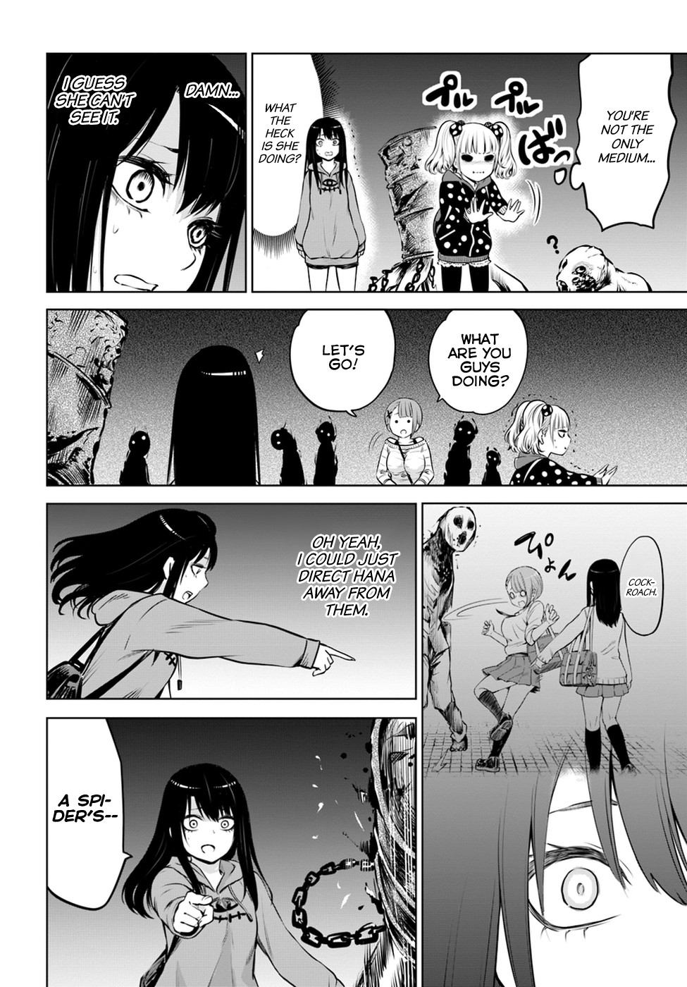 The Girl Who Can See Them Chapter 14.2 page 4 - Chapter 14.2