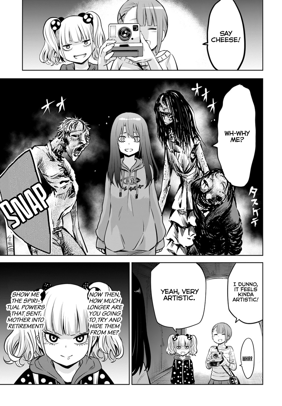 The Girl Who Can See Them Chapter 14 page 13 - Chapter 14