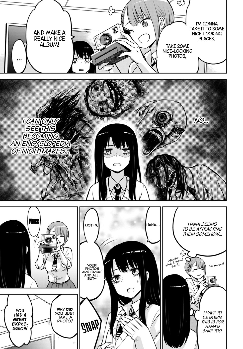 The Girl Who Can See Them Chapter 14 page 3 - Chapter 14