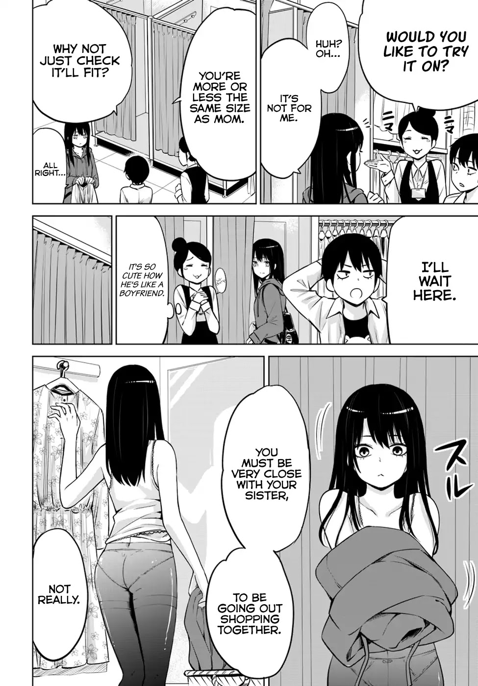 The Girl Who Can See Them Chapter 15 page 2 - Chapter 15